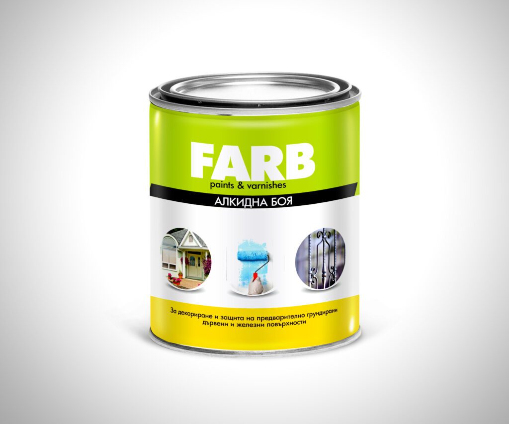 ALKYD PAINT FARB