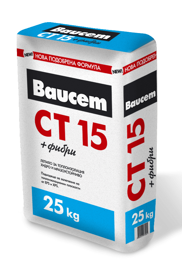 ADHESIVE FOR THERMAL INSULATION BAUCEM CT15