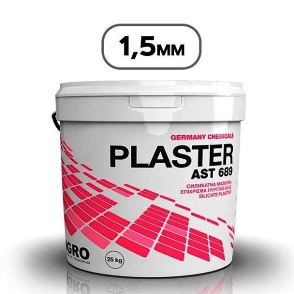 silicate plaster 1,5 mm