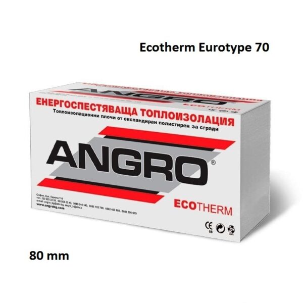 eps 80 mm polistirene eurotype 70